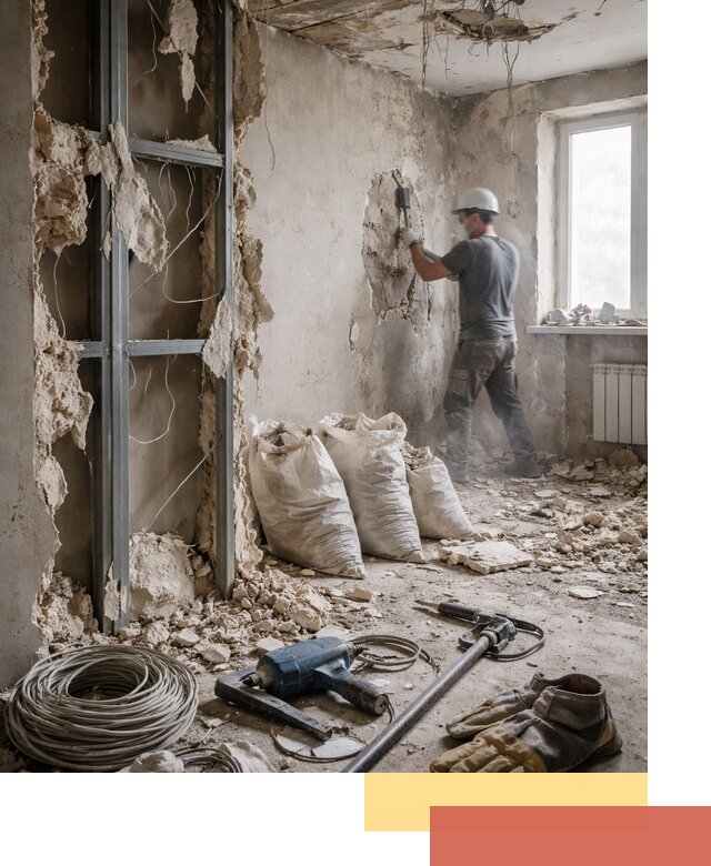 Профессиональный демонтаж зданий и конструкций в Богородицке