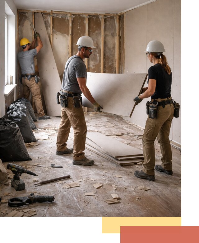 Демонтаж стеновых панелей в Богородицке быстро и аккуратно