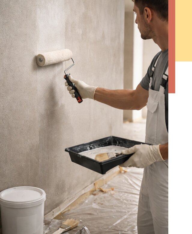 Грунтовка стен в Богородицке от 2351 руб. м2 — быстро, недорого, с материалом | ОТДЕЛОЧНИК-Бгд