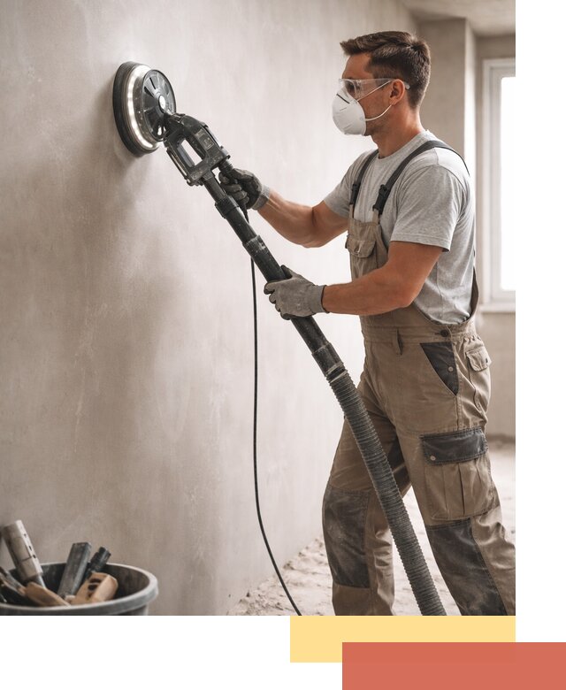 Профессиональная шлифовка стен в Богородицке быстро и качественно