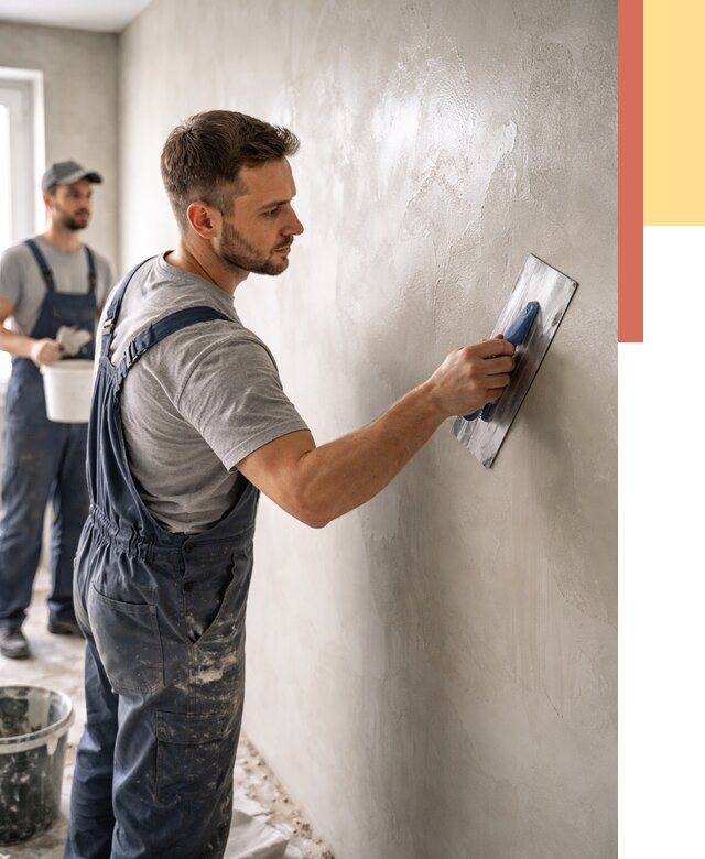 Глянцевание штукатурки стен в Богородицке от 8015 руб. — услуги и затирка | ОТДЕЛОЧНИК-Бгд