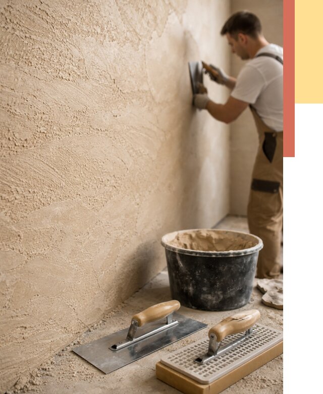 Декоративная штукатурка травертин в Богородицке от 1923 руб/м2 — качественно и недорого | ОТДЕЛОЧНИК-Бгд