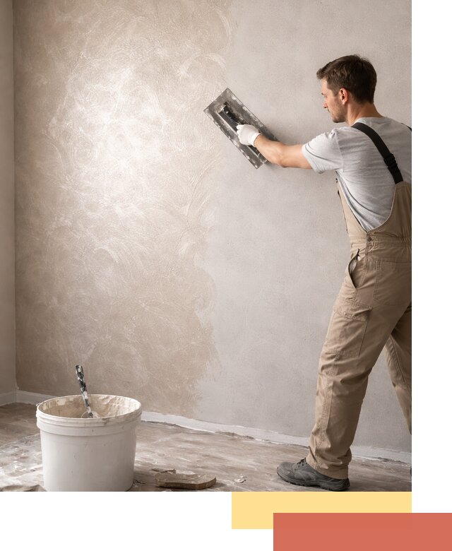 Декоративная штукатурка «Мокрый шелк» под ключ в Богородицке