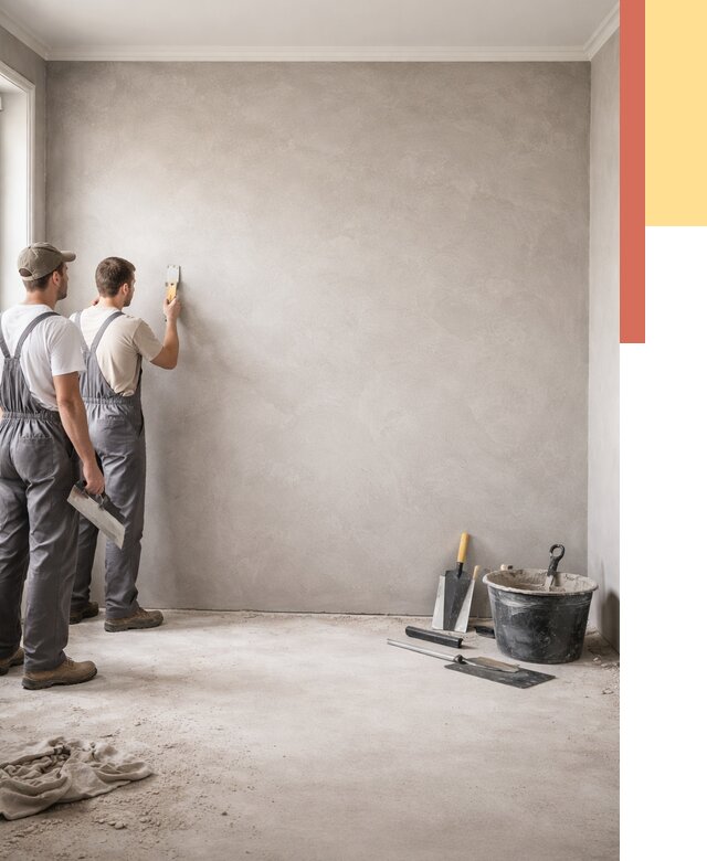 Микробетон на стены в Богородицке от 1336 руб. — нанесение и отделка | ОТДЕЛОЧНИК-Бгд