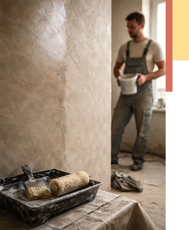 Нанесение воска на штукатурку в Богородицке от 3740 руб. | Услуги ОТДЕЛОЧНИК-Бгд