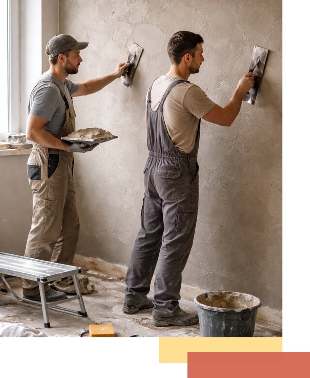 Ремонт декоративной штукатурки и восстановление фактуры в Богородицке