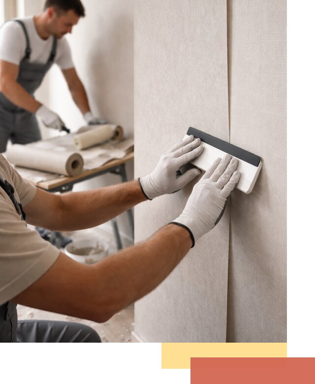 Поклейка обоев под покраску в Богородицке профессионально и быстро