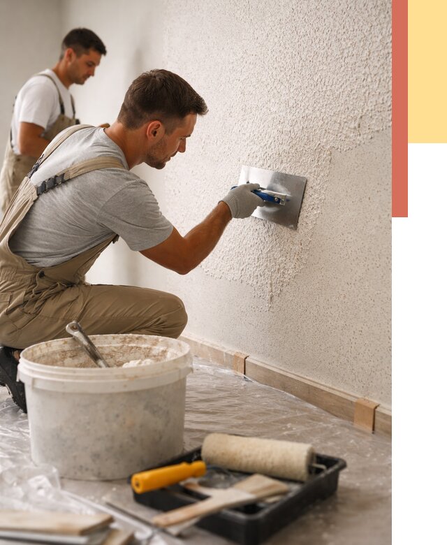 Нанесение жидких обоев в Богородицке от 8015 руб./м2 — быстро и недорого | ОТДЕЛОЧНИК-Бгд