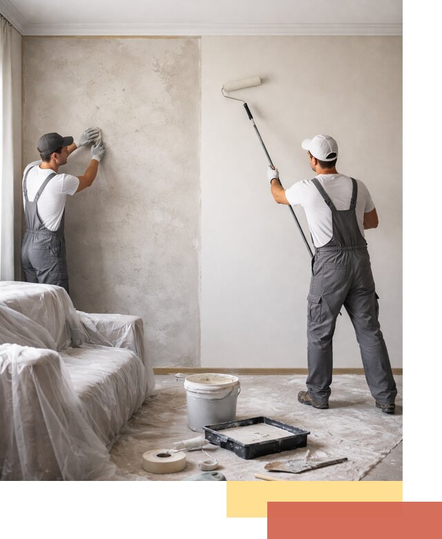 Покраска стен антивандальной краской в Богородицке