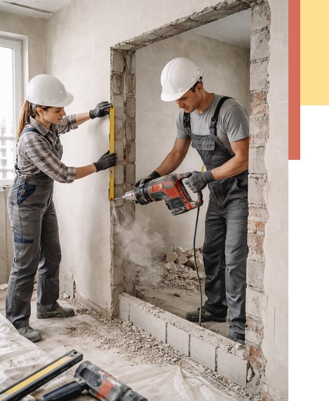 Создание проемов в стенах в Богородицке от 6946 руб. — алмазная резка и расширение | ОТДЕЛОЧНИК-Бгд