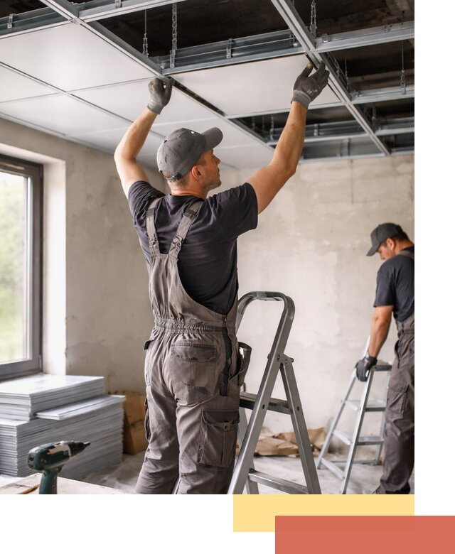 Монтаж кассетного потолка в Богородицке качественно и быстро