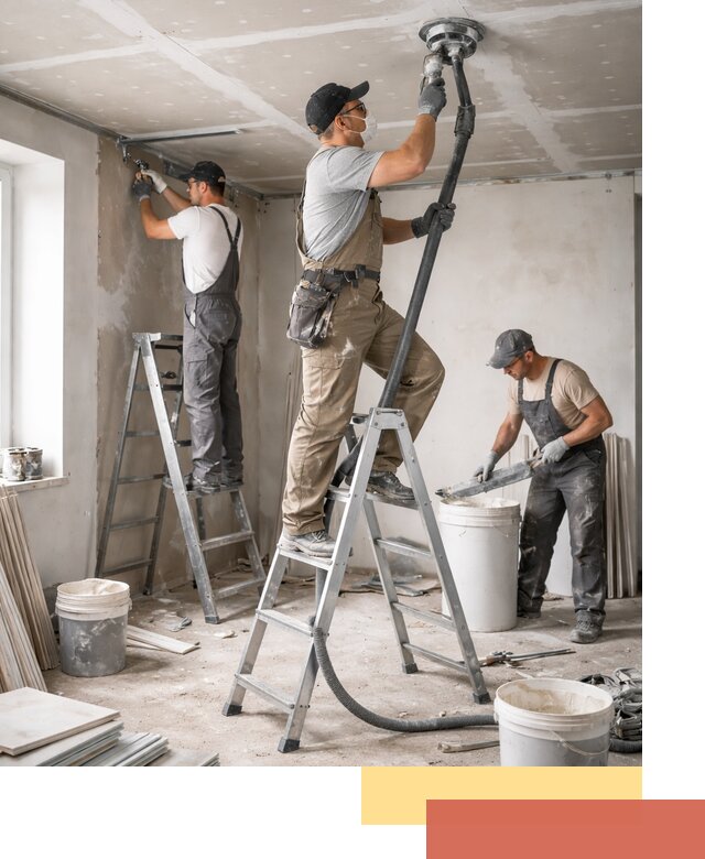 Ремонт потолка из гипсокартона в Богородицке: быстрый и качественный монтаж