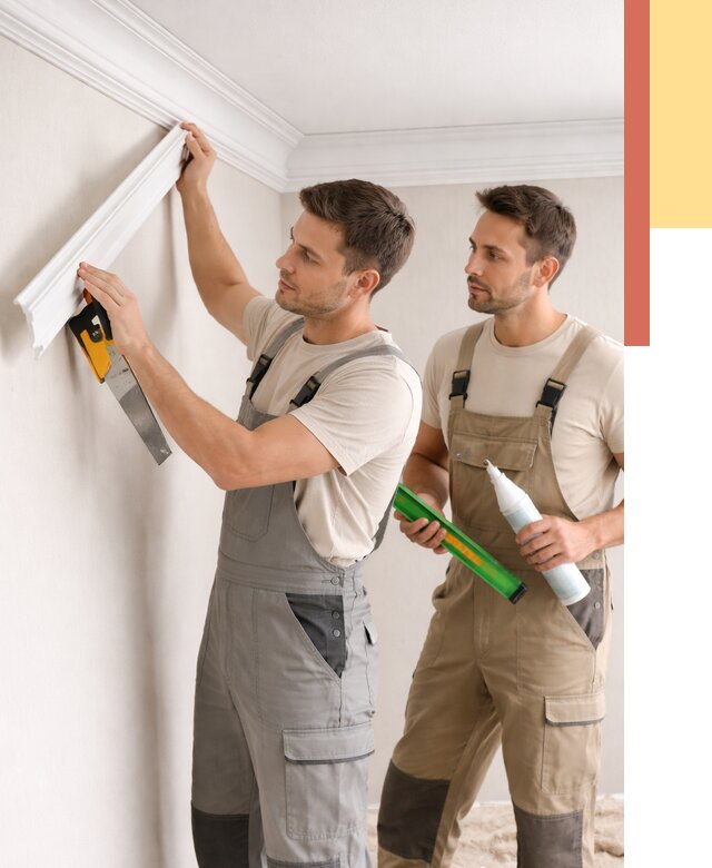 Монтаж потолочного плинтуса в Богородицке от 2458 руб. — быстро и недорого | ОТДЕЛОЧНИК-Бгд