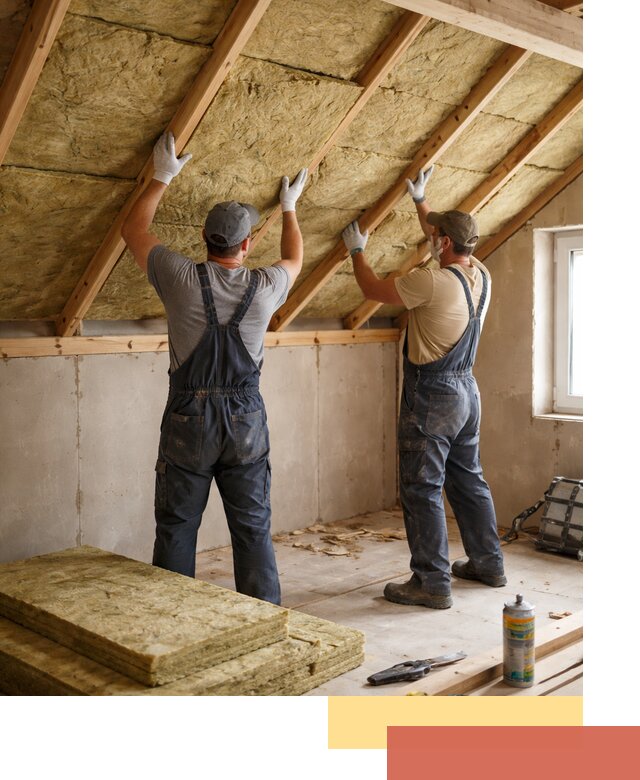 Утепление потолка минеральной ватой в Богородицке